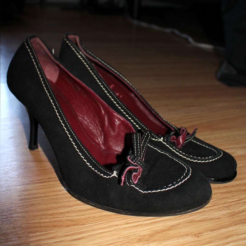 Coach Loafer Kitten Heel